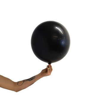 Metallic Black 35cm Loon Ball