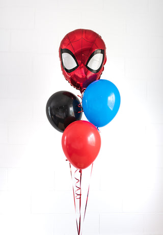 Spiderman Balloon Bunch - INFLATED
